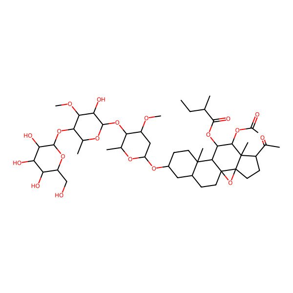 2D Structure of Marsdenoside H