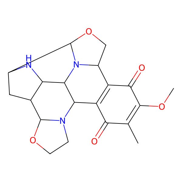 2D Structure of (1R,3R,6R,13R,18R,19S,21S,23R)-9-methoxy-10-methyl-4,17-dioxa-2,14,22-triazaheptacyclo[11.10.0.02,6.03,21.07,12.014,18.019,23]tricosa-7(12),9-diene-8,11-dione