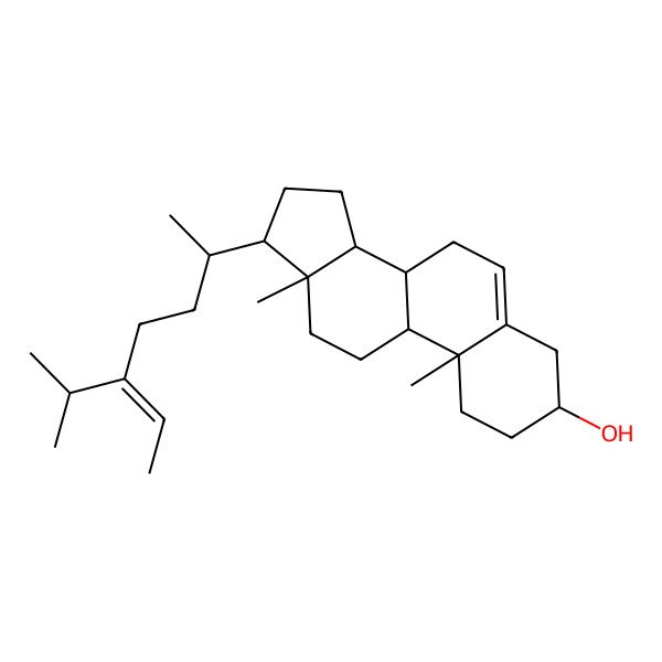 2D Structure of (3S,8S,9S,10R,13R,14S,17R)-17-((R,Z)-5-isopropylhept-5-en-2-yl)-10,13-dimethyl-2,3,4,7,8,9,10,11,12,13,14,15,16,17-tetradecahydro-1H-cyclopenta[a]phenanthren-3-ol