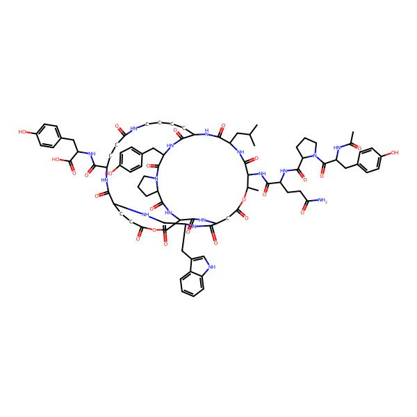 2D Structure of Ac-DL-Tyr-DL-Pro-DL-Gln-DL-xiThr(1)-DL-Leu-DL-Lys(2)-DL-Tyr-DL-Pro-DL-Ser(3)-DL-Asp(1)-DL-Trp-DL-Glu(3)-DL-Glu(2)-DL-Tyr-OH