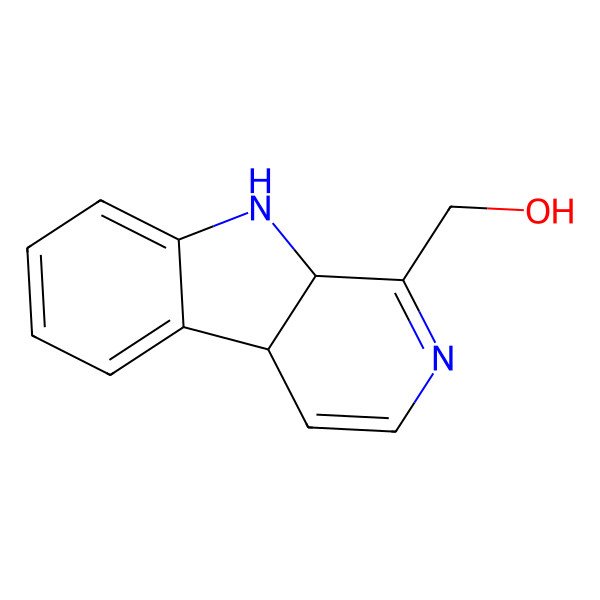 2D Structure of 9,9a-dihydro-4aH-pyrido[3,4-b]indol-1-ylmethanol