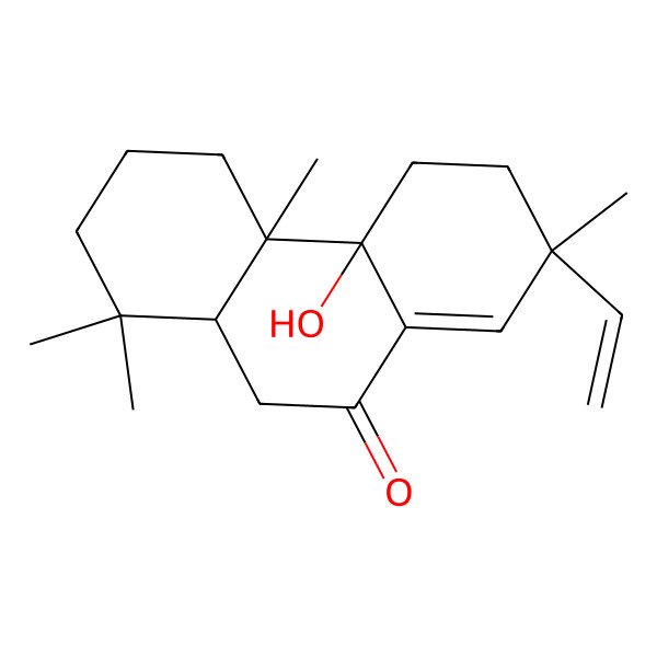 2D Structure of 9alpha-Hydroxyisopimara-8(14),15-dien-7-one 2D Structure of 9alpha-Hydroxyisopimara-8(14),15-dien-7-one