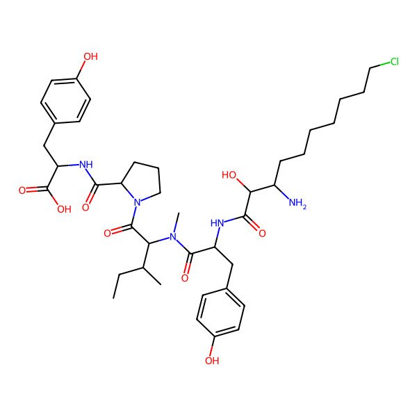 2D Structure of Microginin GH787
