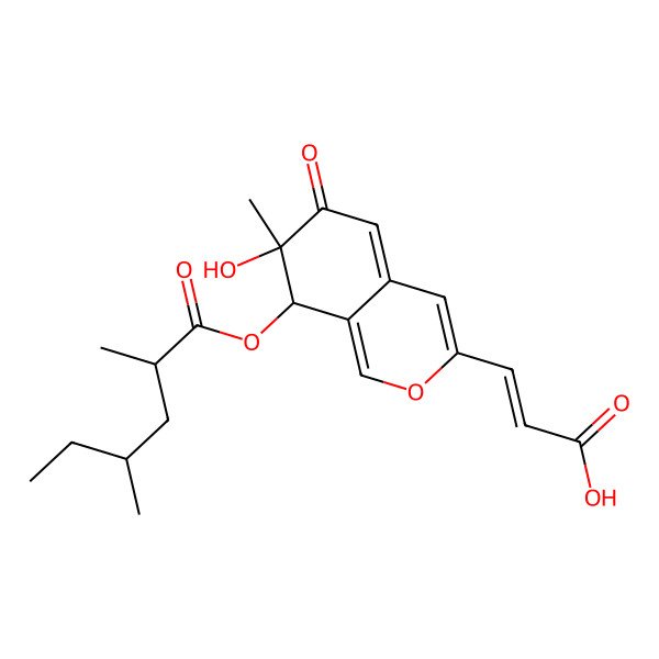 2D Structure of Lunatoic acid B