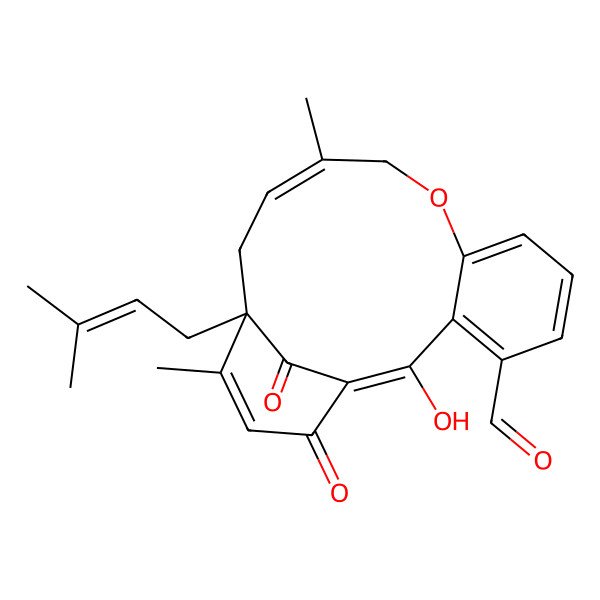 2D Structure of Coleophomone B