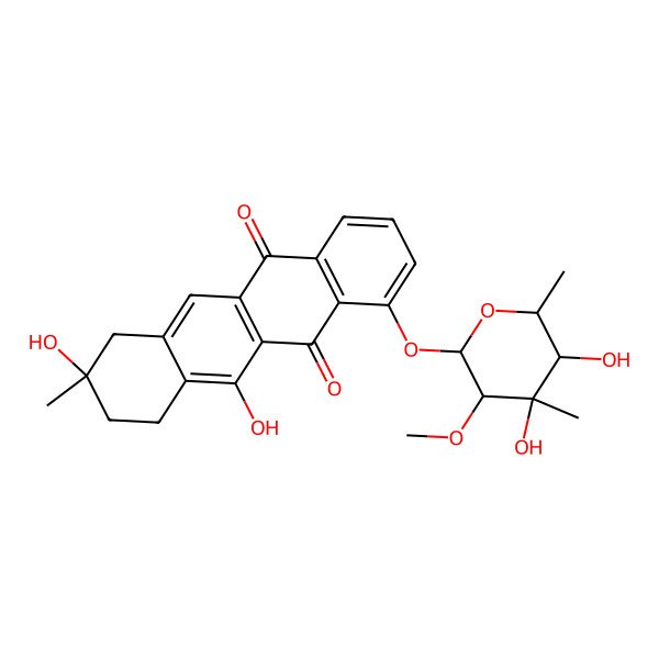 2D Structure of (9S,1'S,2'S,3'S,4'R,5'R)-andicoquinone D