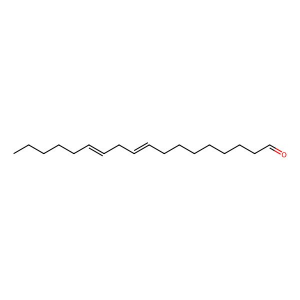 2D Structure of 9Z,12Z-Octadecadienal