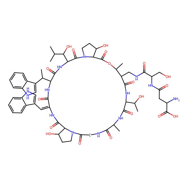 2D Structure of A 128, A-128, Antibiotic 128, C-159, EINECS 242-913-9, Telomycin