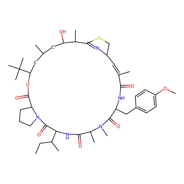 2D Structure of Apratoxin B