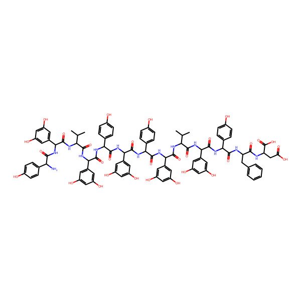 2D Structure of H-DL-nTyr-DL-Phg(3,5-diOH)-Val-DL-Phg(3,5-diOH)-DL-nTyr-DL-Phg(3,5-diOH)-DL-nTyr-DL-Phg(3,5-diOH)-Val-DL-Phg(3,5-diOH)-DL-nTyr-Phe-Asp-OH
