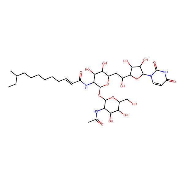 2D Structure of streptovirudin B2