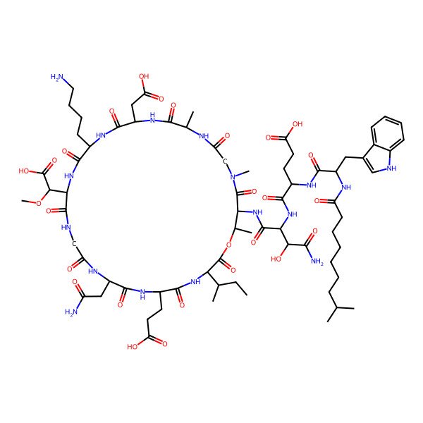 2D Structure of A-54145 A