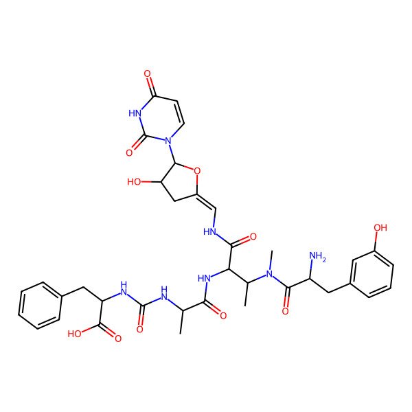 2D Structure of Pacidamycin 5