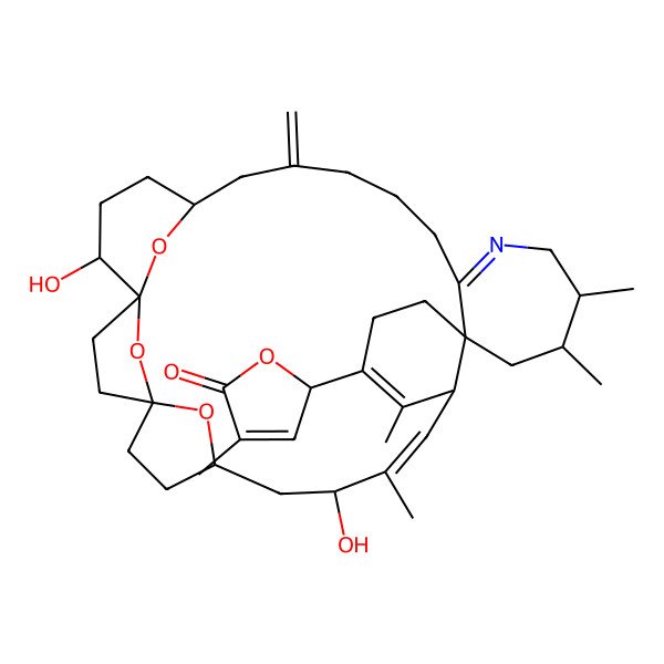 2D Structure of 2-(9,32-dihydroxy-10,13,19,20-tetramethyl-27-methylene-33,34,35-trioxa-22-azahexacyclo[27.3.1.11,4.14,7.012,17.017,23]pentatriaconta-10,13,22-trien-14-yl)-4-methyl-2H-furan-5-one