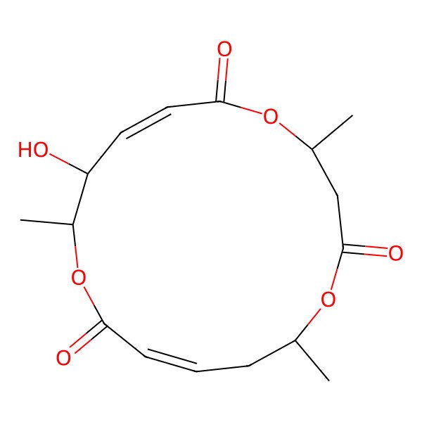 2D Structure of Macrosphelide G