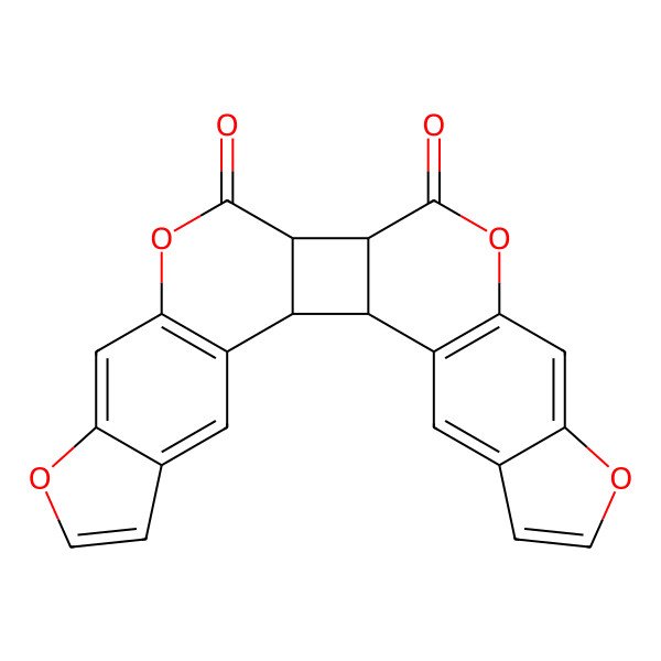 2D Structure of (1R,2S,14S,15R)-8,12,17,21-tetraoxaheptacyclo[13.11.0.02,14.03,11.05,9.018,26.020,24]hexacosa-3(11),4,6,9,18(26),19,22,24-octaene-13,16-dione