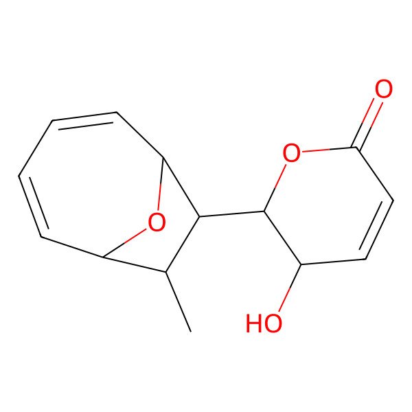 2D Structure of Deacetylmycoepoxydiene