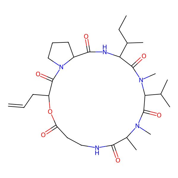 2D Structure of Destruxin A