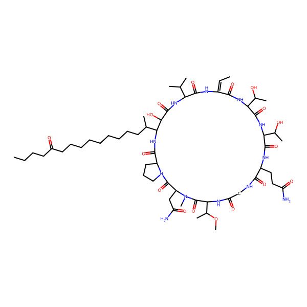 2D Structure of Puwainaphycin A