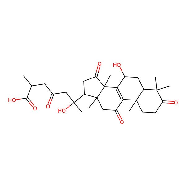 2D Structure of Ganoderic acid N