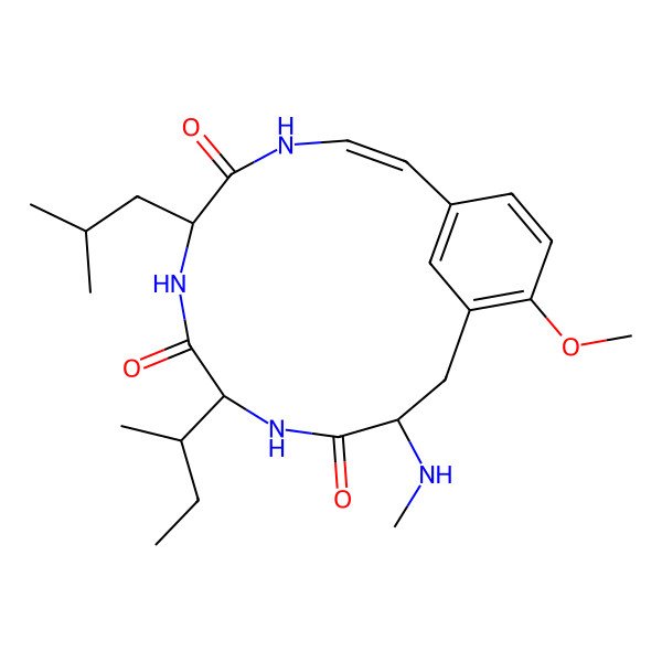 2D Structure of Abyssenine A