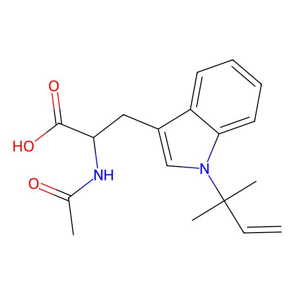 2D Structure of Ac-r-N-DMAT