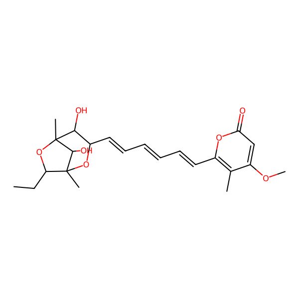 2D Structure of Aurovertin E