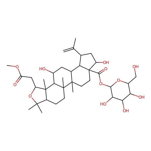 2D Structure of Acanthosessilioside C