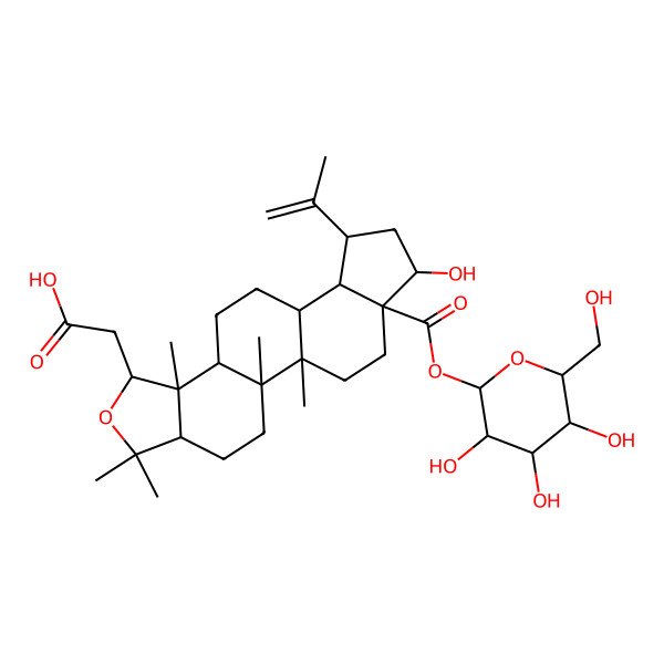 2D Structure of Acanthosessilioside E 2D Structure of Acanthosessilioside E