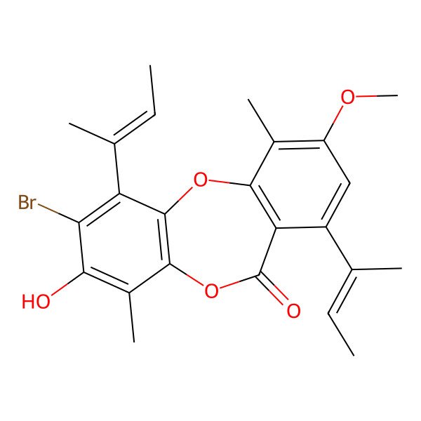2D Structure of Acarogobien A