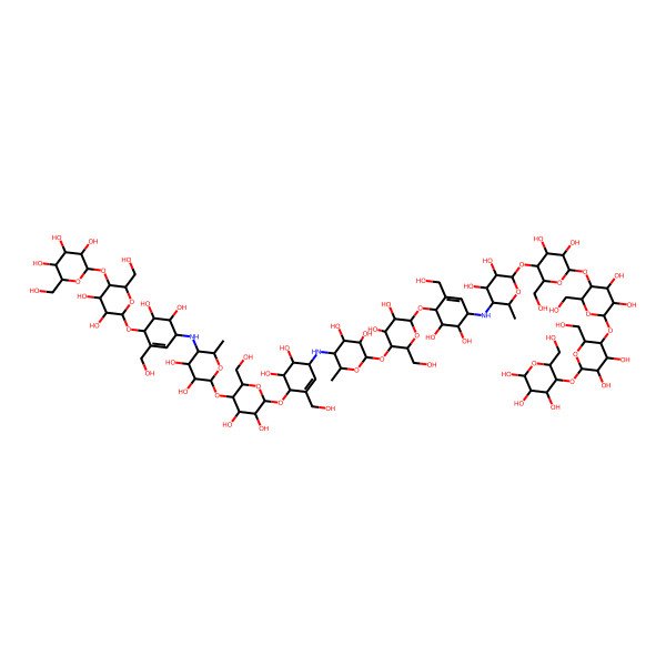 2D Structure of acarviostatin III23