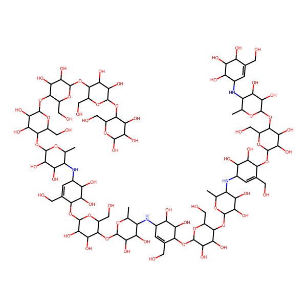 2D Structure of Acarviostatin IV03