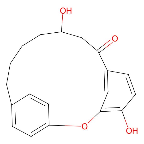 2D Structure of Acerogenin M