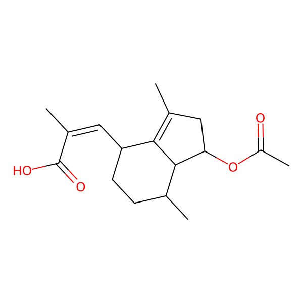 2D Structure of Acetoxyvalerensre