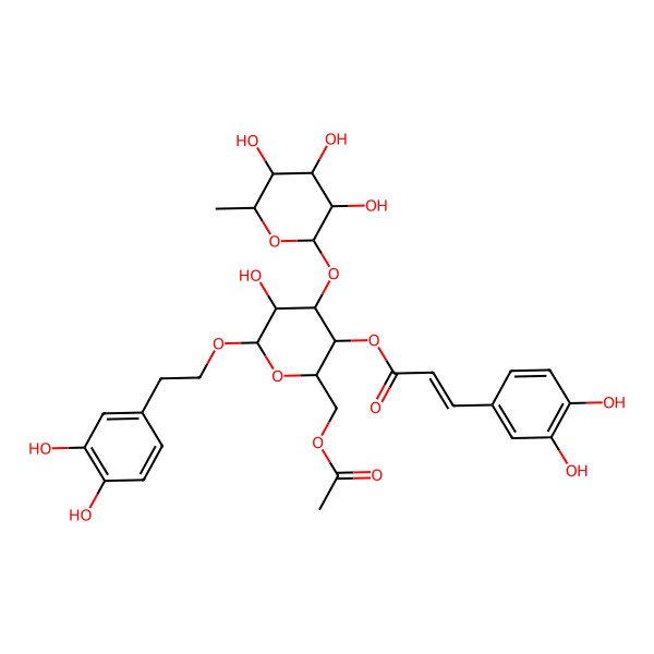 2D Structure of Acetylacteoside 2D Structure of Acetylacteoside