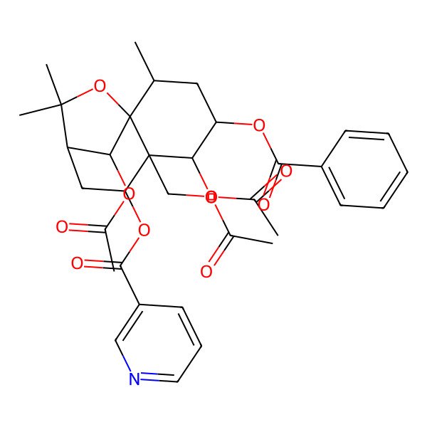 2D Structure of Acetylmaymyrsine