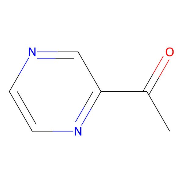 2D Structure of 2-Acetylpyrazine
