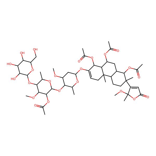 2D Structure of Acetyltylophoroside