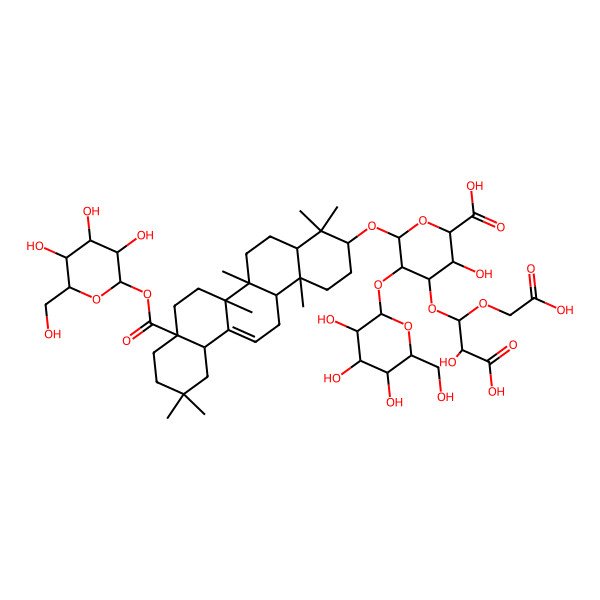 2D Structure of Achyranthoside D