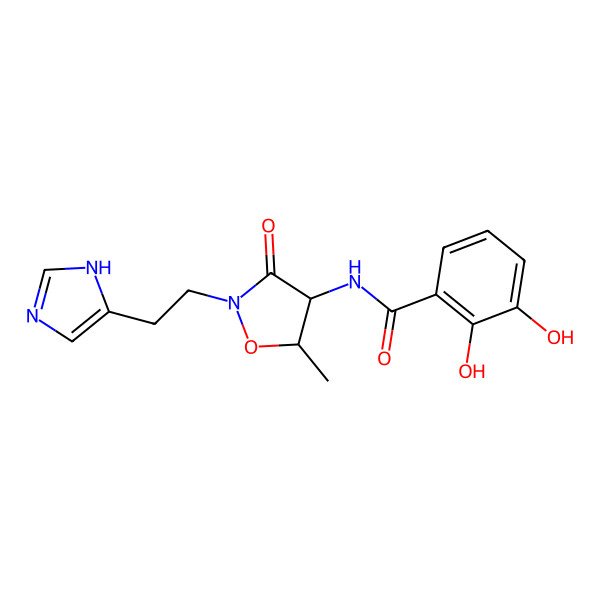 2D Structure of Acinetobactin