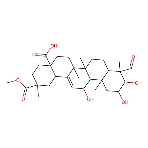 2D Structure of Acinospesigenin C 2D Structure of Acinospesigenin C