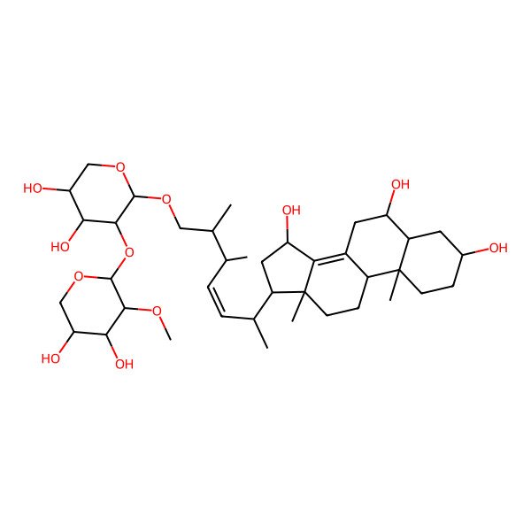 2D Structure of acodontasteroside H