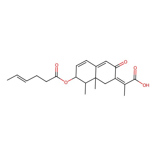 2D Structure of Acremeremophilane C