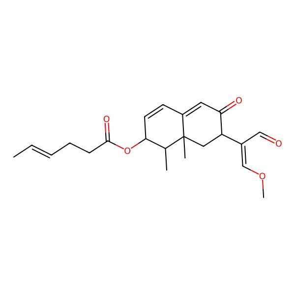 2D Structure of Acremeremophilane D