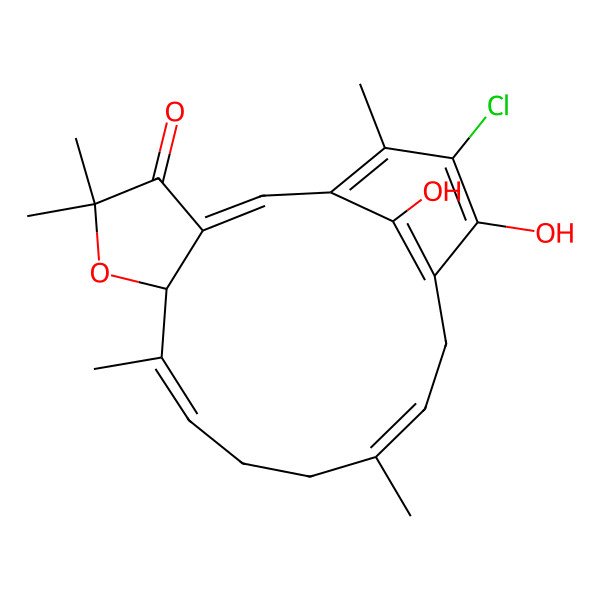 2D Structure of Acremofuranone B