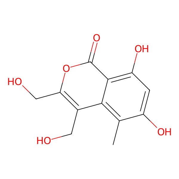 2D Structure of Acremonone F