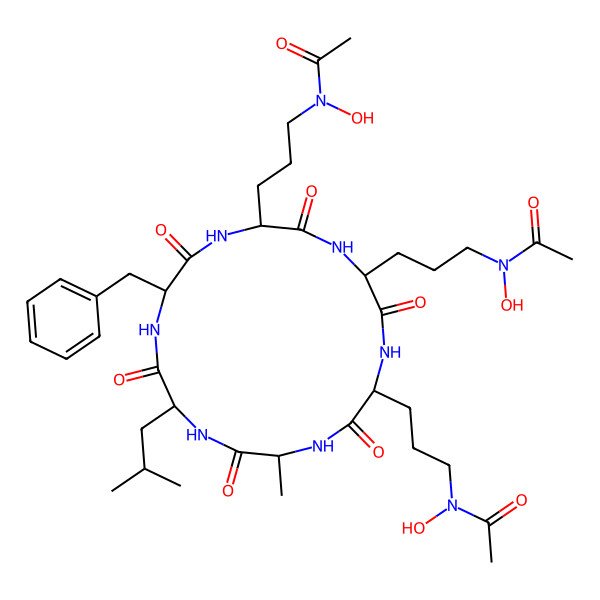 2D Structure of Acremonpeptide B