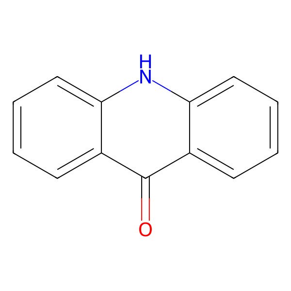 2D Structure of Acridone
