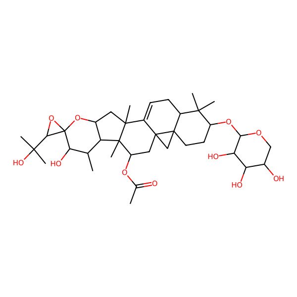 2D Structure of Actaeaepoxide-3-o-beta-D-xylopyranoside