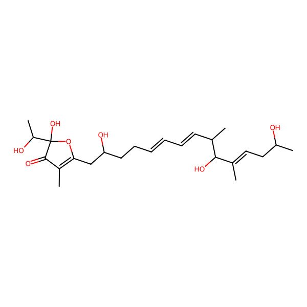 2D Structure of Actinofuranone F